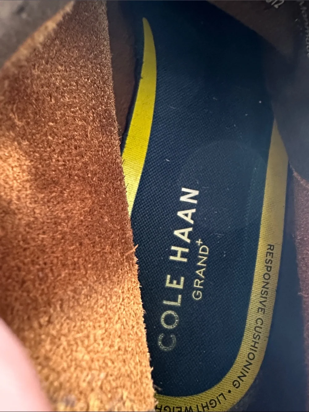 Cole Haan Tan Leather Chukka Boots Shoes Size 12 Cream Sole